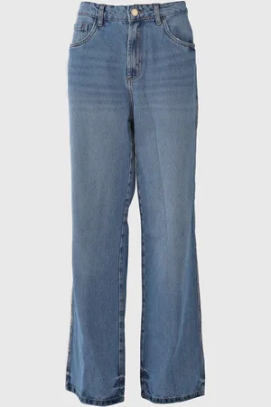 LANCA PERFUME Calça Jeans Wide Leg Lisa
