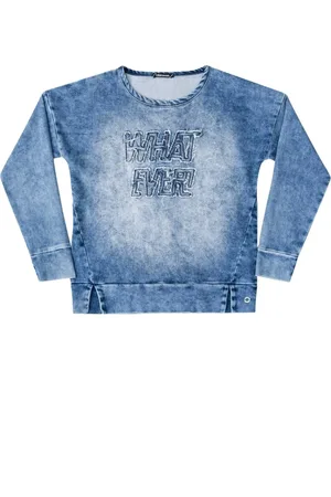 Lilimoon Infantil - Blusão Jeans What Ever 16