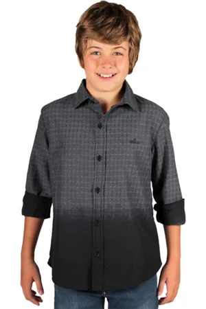 Banana Danger Infantil - Camisa Longa Cinza 12