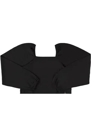 Gloss Infantil - Blusa Cropped Básica em Ribaninha Juvenil