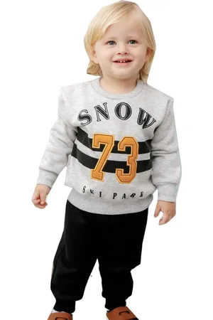 Vigat Infantil - Conjunto Blusão Longo e Calça Preto Menino Passagem Secreta M
