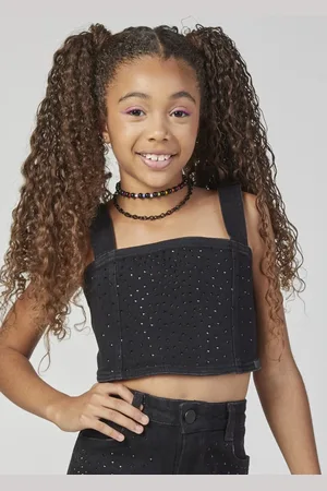 Bobby Lulu Cropped com Strass Brilho Mylu 10