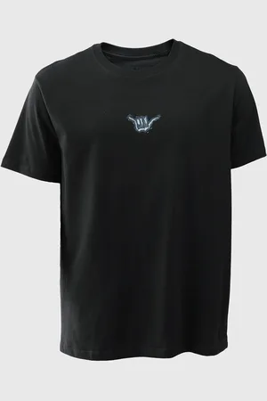 Hang Loose Camiseta Reta Wildguys Preta