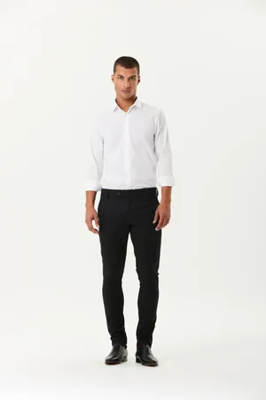 Traymon Calça Skinny Algodão Egípcio