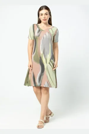 Pau a Pique Vestido Estampado e Rosê ROSÊ/ - GG
