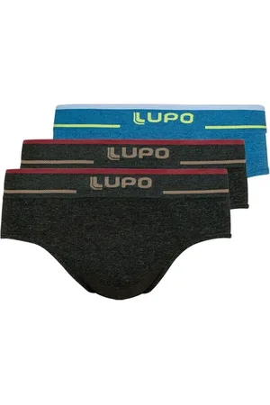 LUPO Kit com 3 Cuecas Slip 624-003