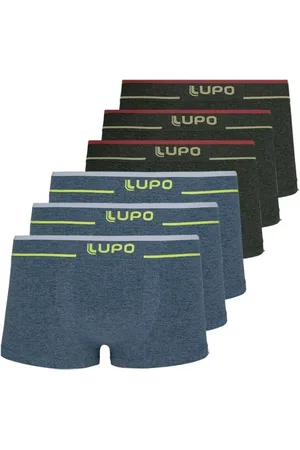 LUPO Kit com 6 Cuecas Sunga 526-001