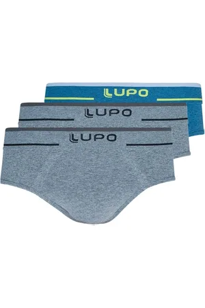LUPO Kit com 3 Cuecas Slip 624-003