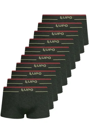 LUPO Kit com 10 Cuecas Sunga 526-001
