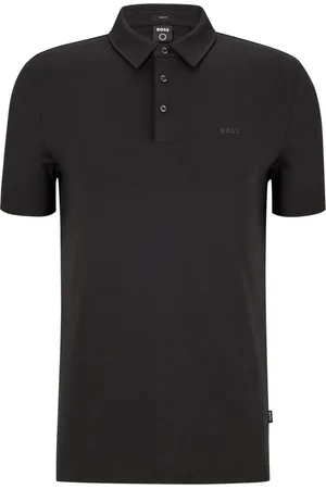 HUGO BOSS Camisa Polo Slim Fit Em Algodão Orgânico Com Logo