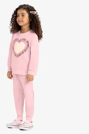 Rovitex Kids Infantil - Conjunto Feminino Blusão Com Calça Rovi