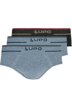 LUPO Kit com 3 Cuecas Slip 624-003