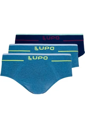 LUPO Kit com 3 Cuecas Slip 624-003