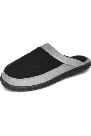 Liang Pantufa Masculina Adulta Dallas Chinelo de Quarto e Cinza