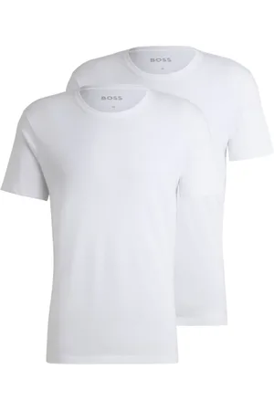 HUGO BOSS Pack Com Duas Camisetas De Underwear Com Logos Bordados