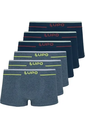 LUPO Kit com 6 Cuecas Sunga 526-001