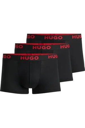 HUGO BOSS Pack De Três Boxers De Jersey Elástico Com Logo - EGG