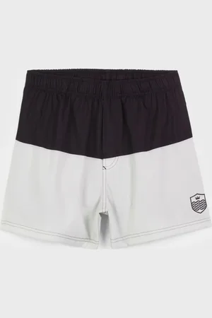 OSKLEN Beach short bicolor brasão