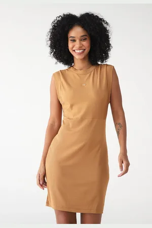 Colcci Vestido Curto Canelado
