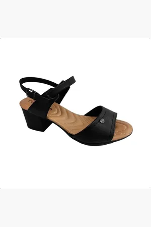 COMFORTFLEX Sandália Feminina Salto Bloco Médio