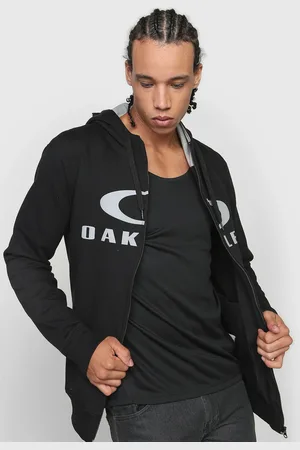 Oakley Blusa de Moletom Flanelada Aberta Hooper