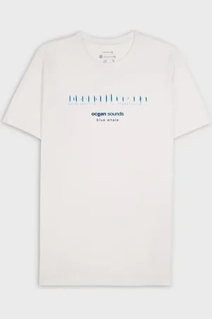 OSKLEN T-shirt vintage blue whale