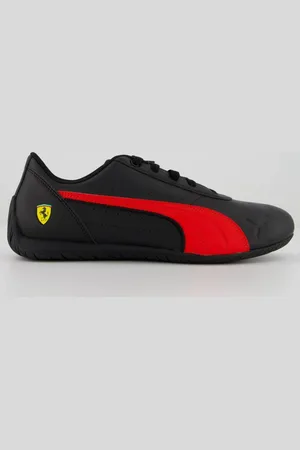 PUMA Tênis Scuderia Ferrari Neo Cat e Vermelho