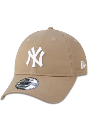 New Era Boné 9TWENTY MLB New York Yankees Aba Curva Kaki