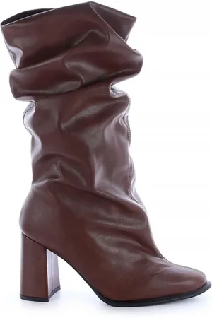 Damannu Shoes Bota Monique Slouchy Salto Bloco