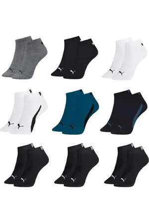 PUMA Kit 9 Pares De Meias Sapatilha Esportiva Masculina
