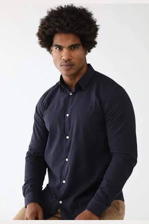 Reserva Camisa Social Reta Logo Bordado