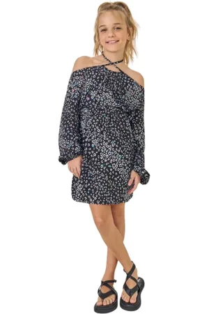 Lilimoon Infantil - Vestido em Viscose Digtial 81397 Menina