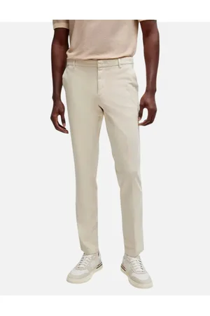 HUGO BOSS Calça Sarja Kaito1 Off White