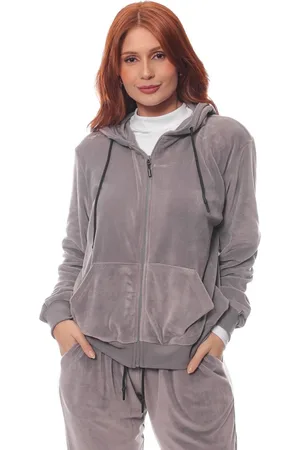 Crocker Conjunto Plush Feminino Com Capuz