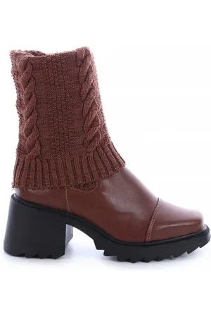 Damannu Shoes Bota Luize Meia Tratorada