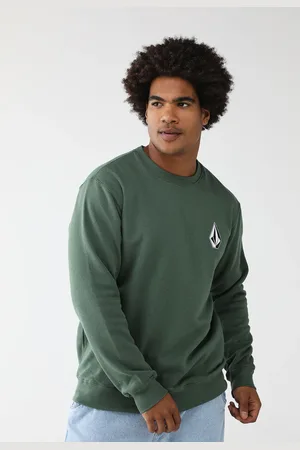 Volcom Blusa de Moletom Fechada Reta Careca