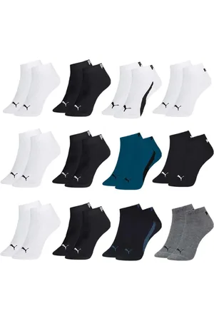 PUMA Kit 12 Pares De Meias Sapatilha Esportiva Masculina