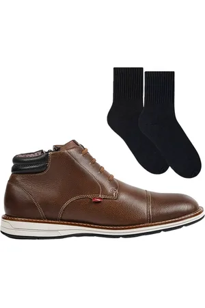 FERRACINI Kit Bota Kingston Masculina + Par de Meia