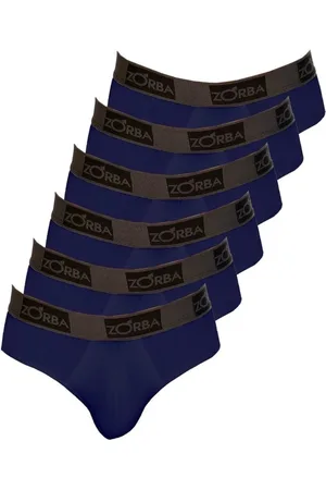Zorba Kit com 6 Cuecas Slip 716