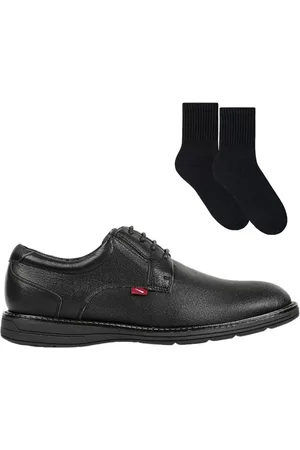FERRACINI Kit Sapato Kingston Masculino + Par de Meia