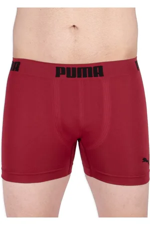 PUMA Cueca Boxer Logo Sem Costura