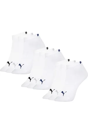PUMA Kit Com 9 Pares De Meias Esportiva Masculina Algodão