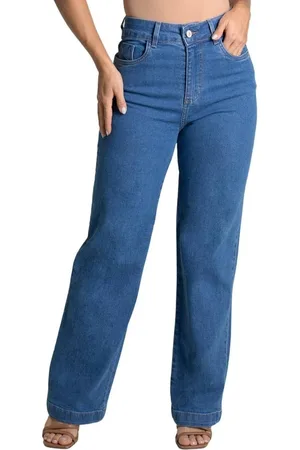 SAWARY Calça Jeans Wide Leg Petit - 279666 -