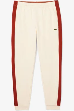 Lacoste Calça de moletom de blocos de cores cônicos