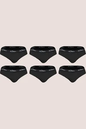 Zorba Kit 6 Cuecas Slip Max 100% Algodão Qualidade Conforto