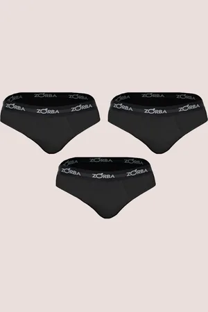 Zorba Kit 3 Cueca Slip Max 100% Algodão Qualidade Conforto