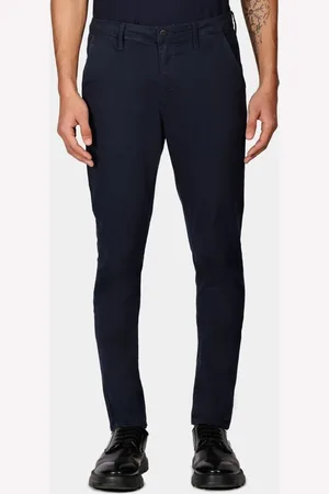 Aramis Calça Chino Slim Sarjada Marinho