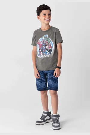 Brandili Infantil - Camiseta Marvel Avengers menino - 10