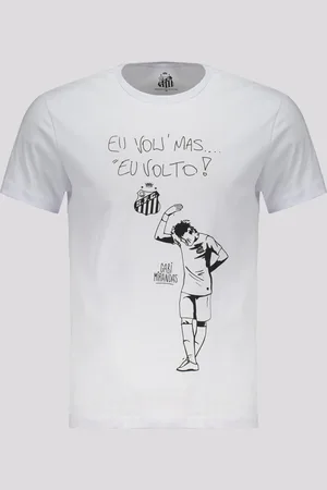 SPR Camisa Santos Eu Volto Branca