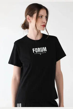 Forum Camiseta Logo Preta